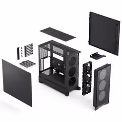Fractal Design Pop 2 Air Black Solid Midi Tower Noir - Vue supplémentaire 5