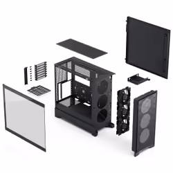 Fractal Design Pop 2 Air Black TG Midi Tower Noir - Vue supplémentaire 5