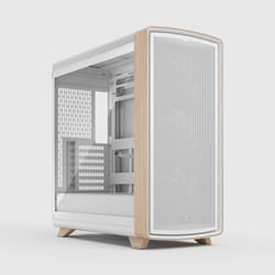 Fractal Design Summit Chalk White TG Clear Tint Midi Tower Blanc