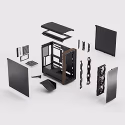 Fractal Design Summit Black Solid Midi Tower Noir - Vue supplémentaire 5