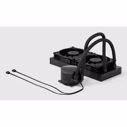 Fractal Design Radius 240 Black Processeur Refroidisseur de liquide tout-en-un 12 cm Noir 1 pièce(s) - Vue supplémentaire 4
