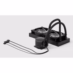 Fractal Design Radius 240 RGB Black Processeur Refroidisseur de liquide tout-en-un 12 cm Noir 1 pièce(s) - Vue supplémentaire 6
