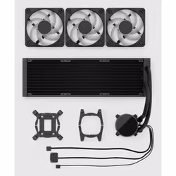 Fractal Design Radius 360 RGB Black Processeur Refroidisseur de liquide tout-en-un 12 cm Noir 1 pièce(s) - Vue supplémentaire 7