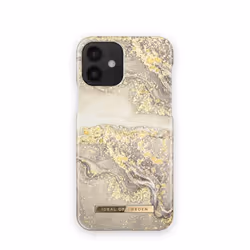 iDeal of Sweden Sparkle Greige Marble, Housse, Apple, iPhone 12/12 Pro, 15,5 cm (6.1"), Multicolore