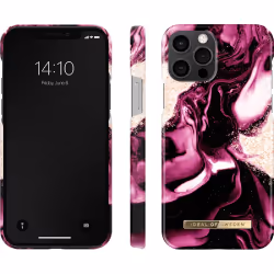 Hama Fashion Case, Housse, Apple, iPhone 12/12 Pro, 15,5 cm (6.1"), Or, Violet, Blanc
