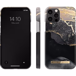 Hama Fashion Case, Housse, Apple, iPhone 12/12 Pro, 15,5 cm (6.1"), Noir, Or, Gris