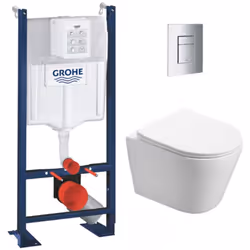 Description générale Découvrez la qualité et la simplicité d’installation du Pack WC Bâti 113 cm autoportant, comprenant le W ...