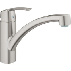 Grohe - Start Mitigeur monocommande évier, zone de rotation 140°, supersteel (G-32441DC1)