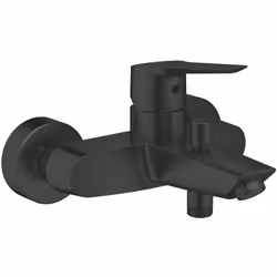 Caractéristiques du START mitigeur Bain/douche 1/2', noir mat (G-322782432): Montage mural Levier en métal Cartouche GROHE Si ...
