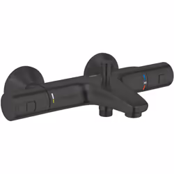 Caractéristiques du PRECISION START mitigeur bain/douche thermostatique, noir mat (G-345982430): Montage mural GROHE TurboSta ...