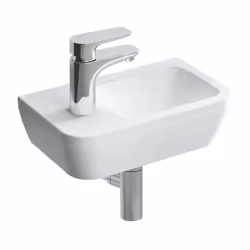 Caractéristiques du Set Lave-mains 37x22 cm, trou pour robinet à gauche + siphon (7090-003-0028-SET): Vitra Intégra Lave-main ...