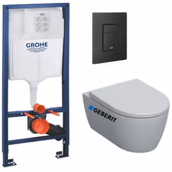 Ce lot réunit l'excellence des marques leaders Geberit et Grohe , offrant une concentration d'innovations haut de gamme qui d ...