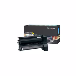 Lexmark C780A1YG, 6000 pages, Jaune, 1 pièce(s)