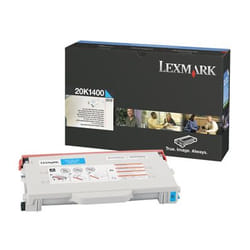 Lexmark 20K1400 Cartouche de toner 1 pièce(s) Original Cyan