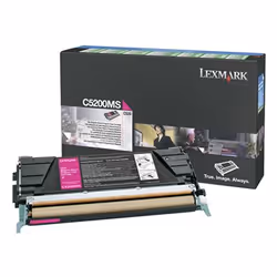 Lexmark C5200MS, 1500 pages, Magenta, 1 pièce(s)