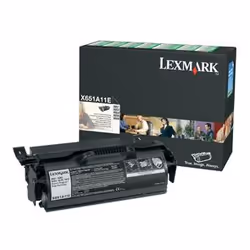 Lexmark X651A11E, 7000 pages, Noir, 1 pièce(s)