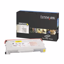 Lexmark 20K0502, 3000 pages, Jaune, 1 pièce(s)