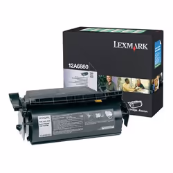 Lexmark 12A6860, 10000 pages, Noir, 1 pièce(s)