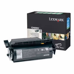 Lexmark 12A6865, 30000 pages, Noir, 1 pièce(s)