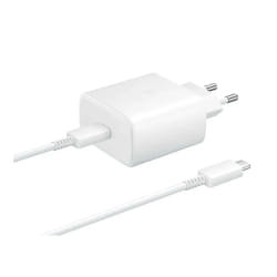 Chargeur Samsung EP-TA845 USB-C 45 W avec câble USB-C blanc (en vrac)