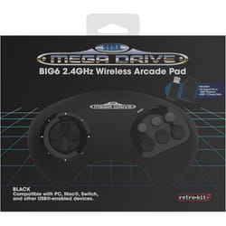 Retro-bit - Manette Noire BIG6