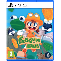 Clear River Games Frogun: Deluxe Edition, PlayStation 5, Tout le monde de plus de 10 ans, Support physique