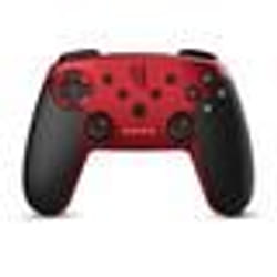 Manette Trident Pro-S2 rouge + jeu Tiny Trooper pour Switch