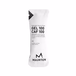 Maurten Gel 100 Caf 100, Boisson énergisante, Prêt à boire, Gel, 12 pièce(s), Eau Glucose Fructose Gélifiant: Carbonate de ca ...