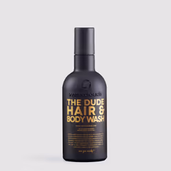 Waterclouds The Dude, 250 ml, 2-en-1 Cheveux et corps, Professionnel, Hommes, Hydratant, Protection, Purifiant, Bouteille