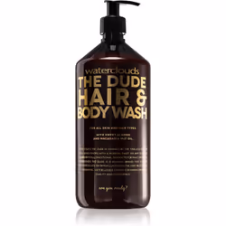 Le gel douche Waterclouds The Dude Hair & Body Wash est un indispensable de votre hygiène corporelle. Il lave la peau du corp ...