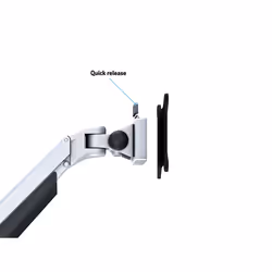 Multibrackets 7167 support d'écran plat pour bureau 32" Argent - Vue supplémentaire 9
