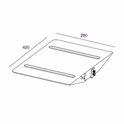 Multibrackets 7600 accessoire de montage de moniteurs - Vue supplémentaire 7