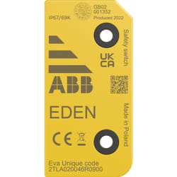 ABB 2TLA020046R0900 capteur de porte/fenêtre Jaune