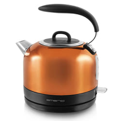 Emerio WK-111081.1 bouilloire 1,7 L 2200 W Noir, Cuivre, Argent