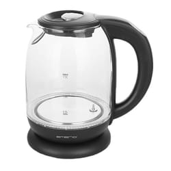Emerio WK-119255 bouilloire 2200 W Noir, Transparent