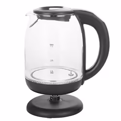 Emerio WK-119255 bouilloire 2200 W Noir, Transparent