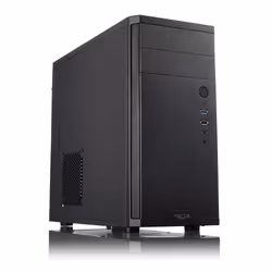 Fractal Design CORE 1100, Mini Tower, PC, Noir, micro ATX, Mini-ITX, HDD, Énergie, 14,8 cm