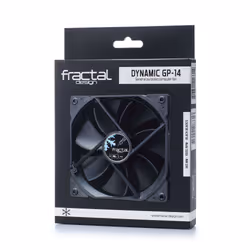 Fractal Design FD-FAN-DYN-GP14-BK système de refroidissement d’ordinateur Boitier PC Ventilateur 14 cm Noir