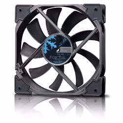 Fractal Design Venturi HP-14 PWM, Ventilateur, 14 cm, 1500 tr/min, 30,1 dB, 78,1 cfm, 132,7 m³/h