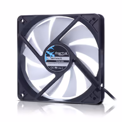 Fractal Design Silent Series R3 50mm, Ventilateur, 5 cm, 3500 tr/min, 19 dB, 6,8 cfm, Noir, Blanc