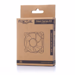 Fractal Design Silent Series R3 50mm Boitier PC Ventilateur 5 cm Noir, Blanc - Vue supplémentaire 4