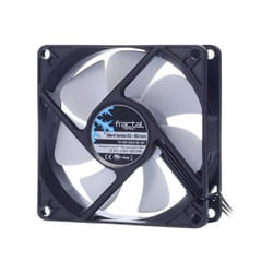 Fractal Design Silent Series R3 80 mm Boitier PC Ventilateur 8 cm Noir, Blanc