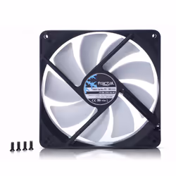 Fractal Design Silent Series R3 140mm Boitier PC Ventilateur 14 cm Noir, Blanc
