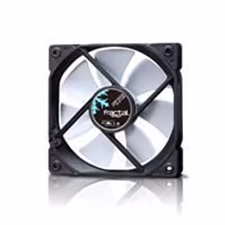 Fractal Design FD-FAN-DYN-X2-GP12-WT, Ventilateur, 12 cm, 1200 tr/min, 19,4 dB, 52,3 cfm, Noir, Blanc