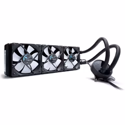 Fractal Design Celsius S36, Refroidisseur de liquide tout-en-un, 87,6 cfm, Noir, Blanc