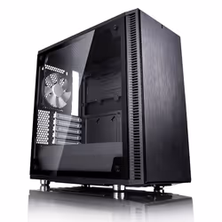 Fractal Design Define Mini C TG, Mini Tower, PC, Noir, ITX, micro ATX, 17,2 cm, 31,5 cm