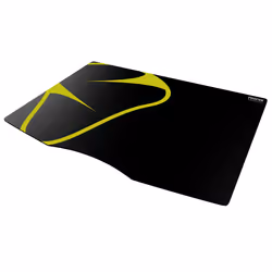 Mionix Sargas L, Noir, Jaune, Image, Microfibre, Caoutchouc, Base antidérapante, Tapis de souris de jeu