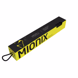 Mionix Sargas L Tapis de souris de jeu Noir, Jaune