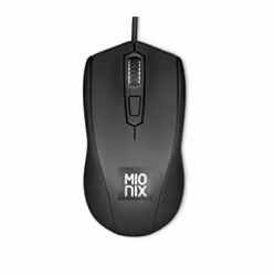 Mionix Avior, Ambidextre, Optique, USB Type-A, 5000 DPI, Noir