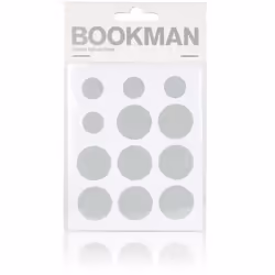 Bookman Sticky Reflectors, Réfléchissant, Blanc, 12 pièce(s)